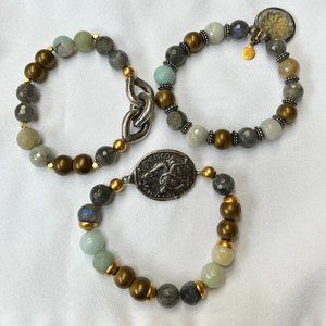 Catherine Page bracelet trio